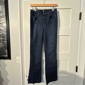 PAIGE Dark Indigo Flare Jeans